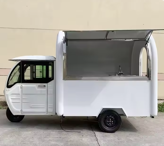 Food Snack - Customized Fully Equipped Stainless Steel Mobile