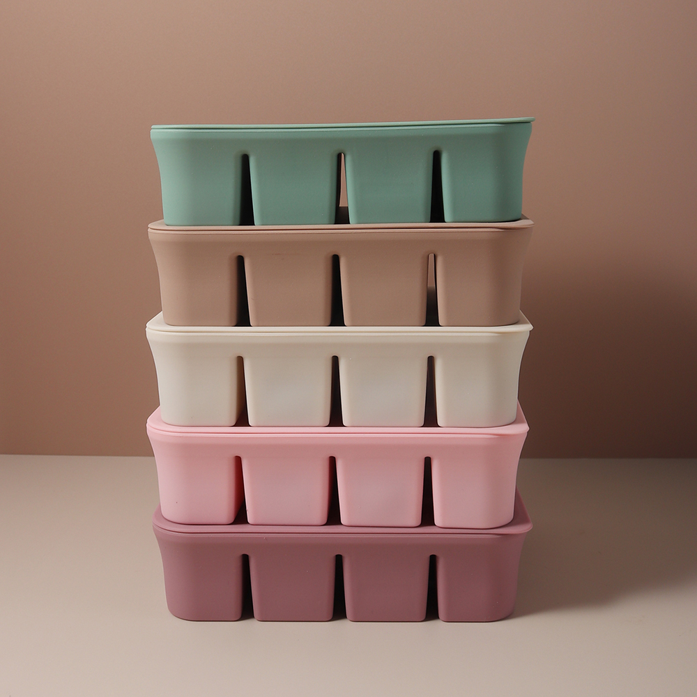 Food Snacks For 1 Year Old - 12 grid Food-Grade Silicone Baby Food