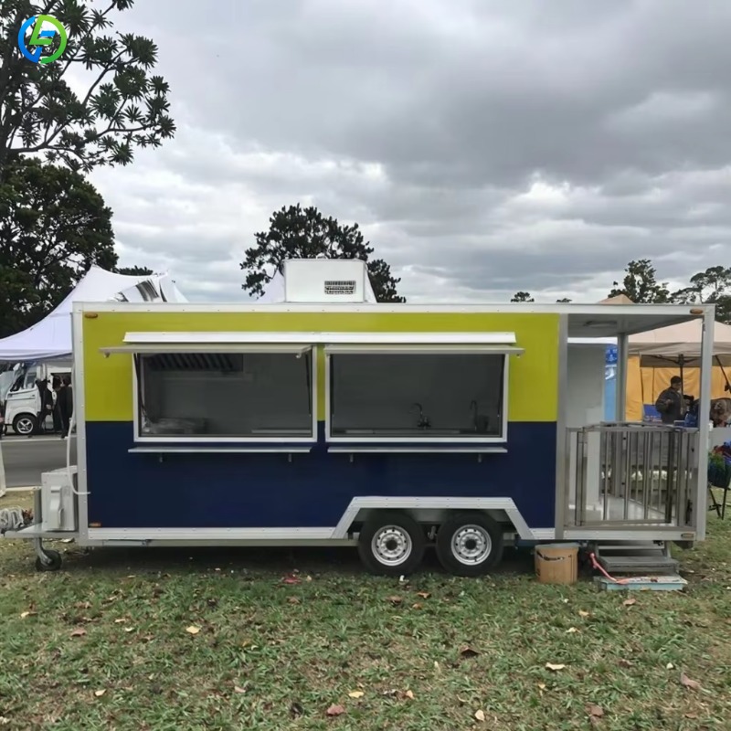 Food Snack - Customized Coffee Mini Outdoor Street Catering
