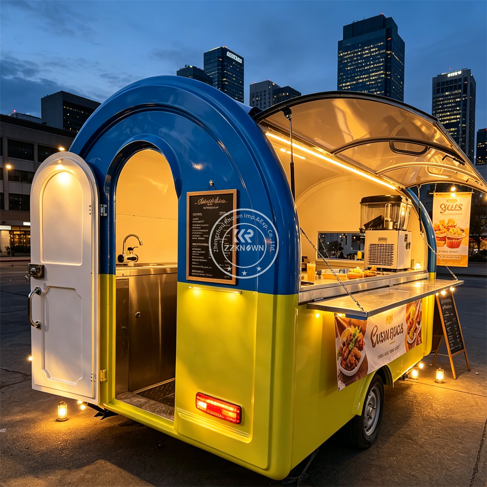 Quality Food Snacks - MobilHigh Quality Mobile Kitchen Truck BBQ