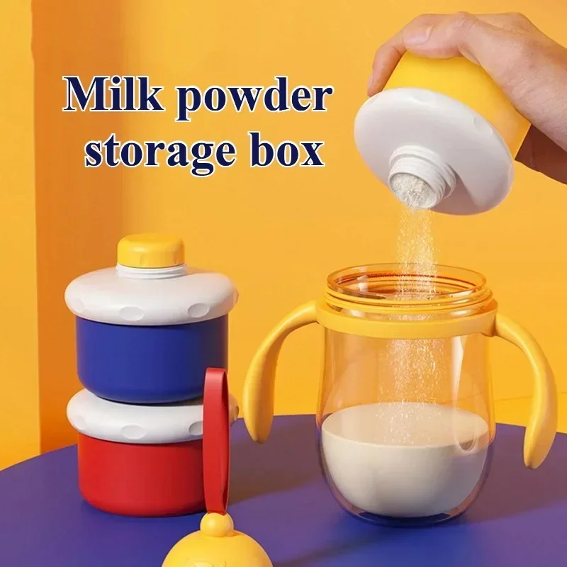 Food Snacks For 1 Year Old - Stackable Baby Formula Dispenser Portable Milk