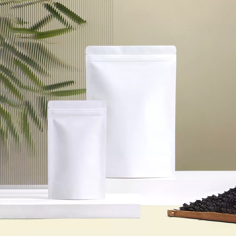 Kraft Paper Zipper Bags Standi - đánh giá và giá Logo Food Snack