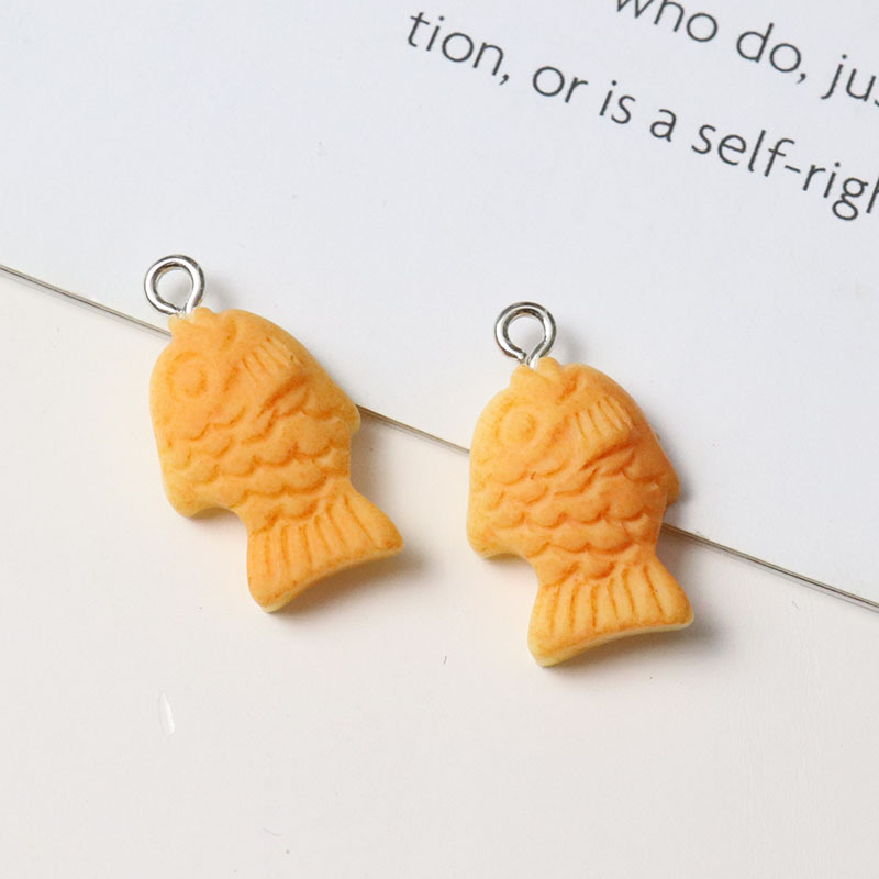10pcs Kawaii Taiyaki Fish Char - đánh giá và giá Zinc Food Snacks