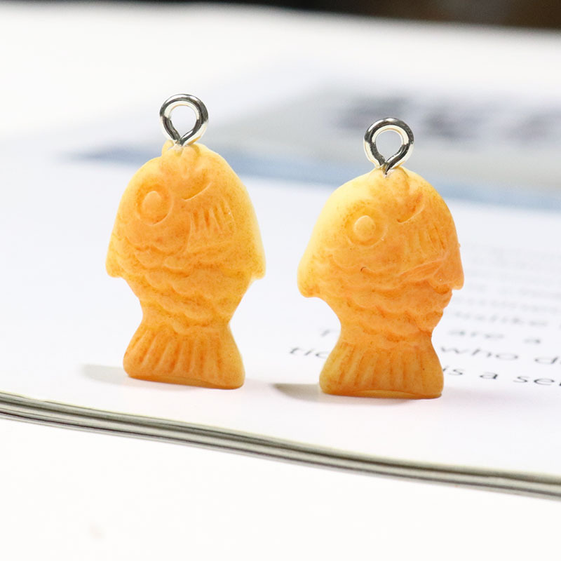 10pcs Kawaii Taiyaki Fish Char - đánh giá và giá Zinc Food Snacks
