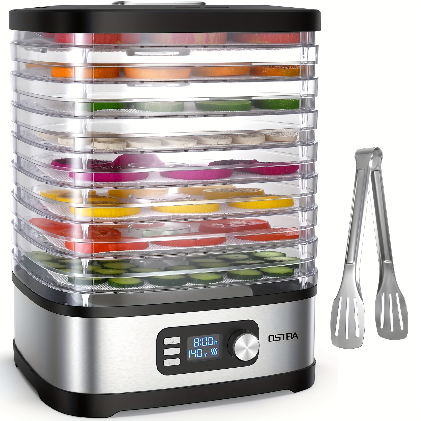 Food Dehydrator Machine Adjust - đánh giá và giá Food Snacks Recipes