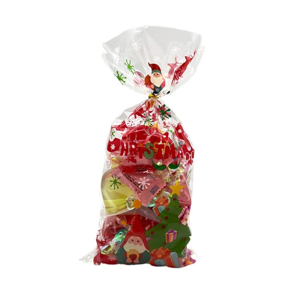 50PCS Transparent Cellophane C - đánh giá và giá Xmas Food Snacks