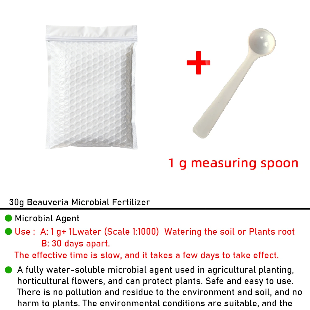 30g Beauveria Microbial Fertil - đánh giá và giá Food Z