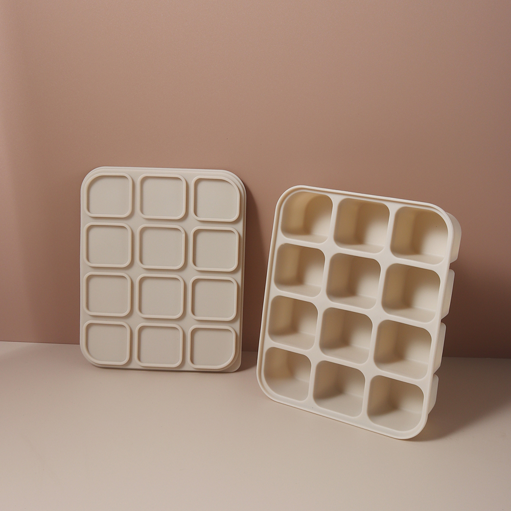 12 grid Food-Grade Silicone Ba - đánh giá và giá Food Snacks For 1 Year Old