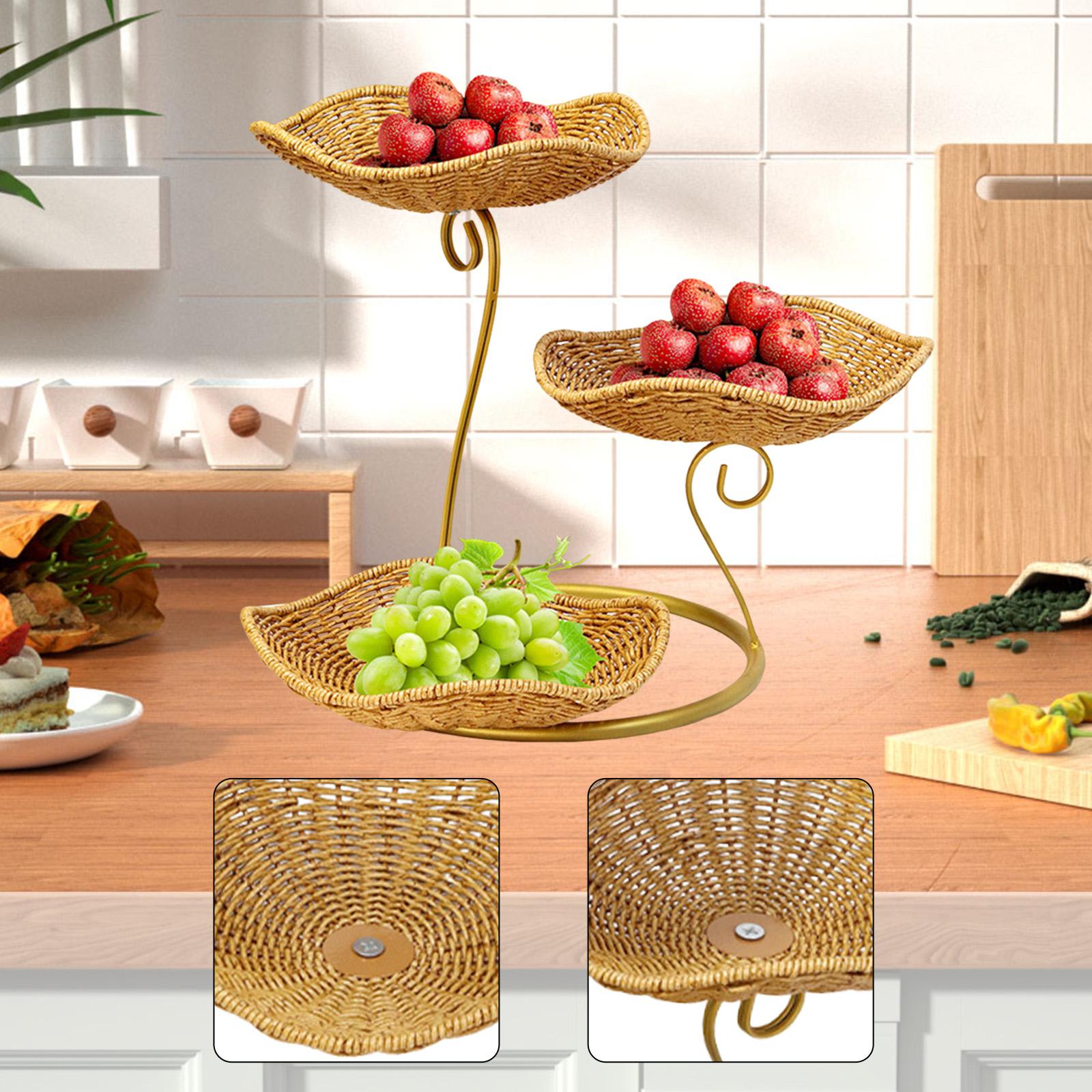 Nice Fruit Basket 3 Tiered For - đánh giá và giá Nice Food Snacks