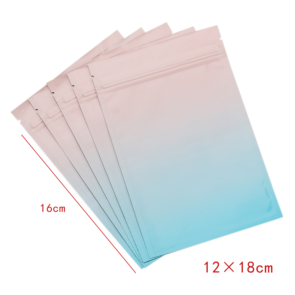 50pcs Gradient Zip Bags Opaque - đánh giá và giá Food Z