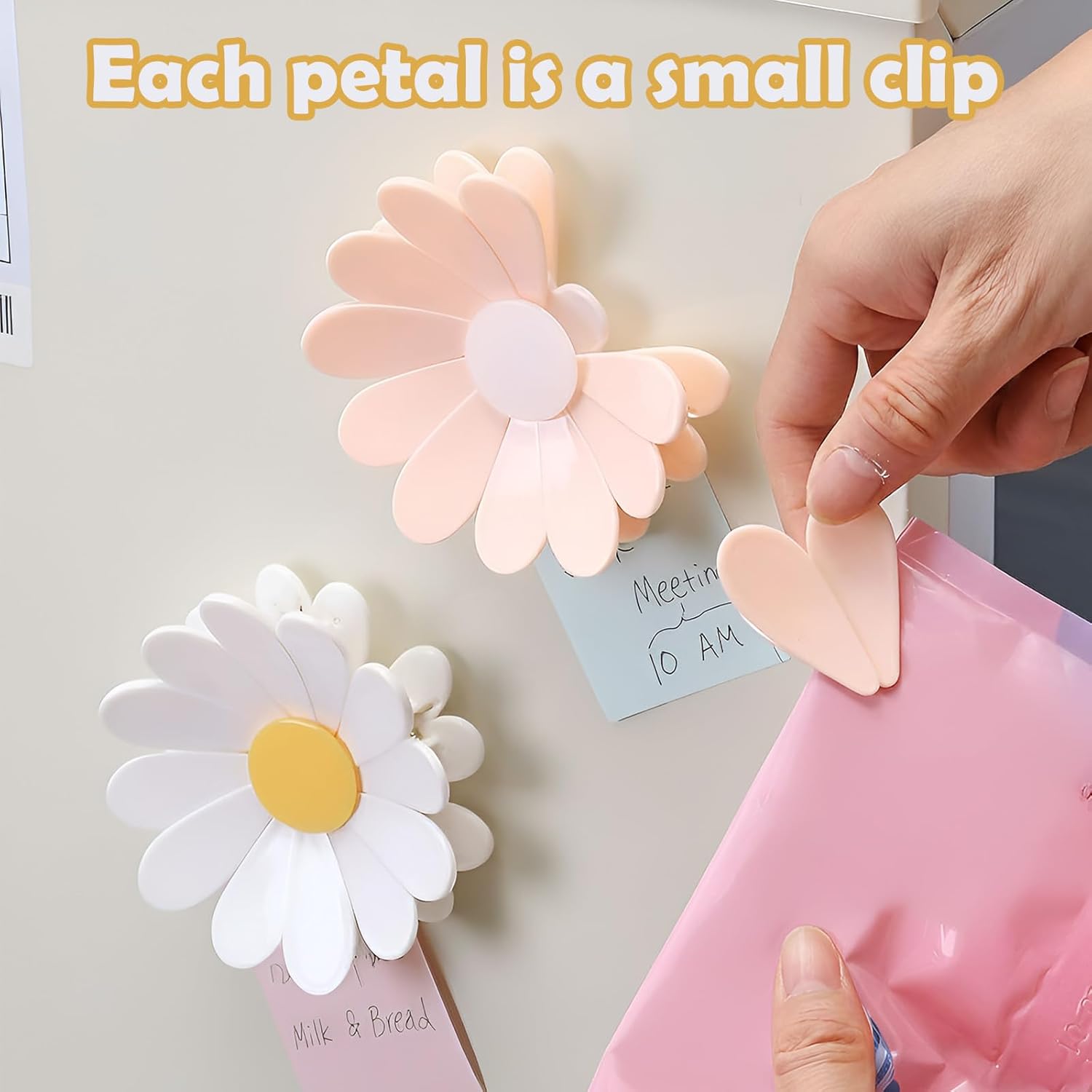 1-Piece Daisy Magnetic Bag Cli - đánh giá và giá Food Snacks For 1 Year Old