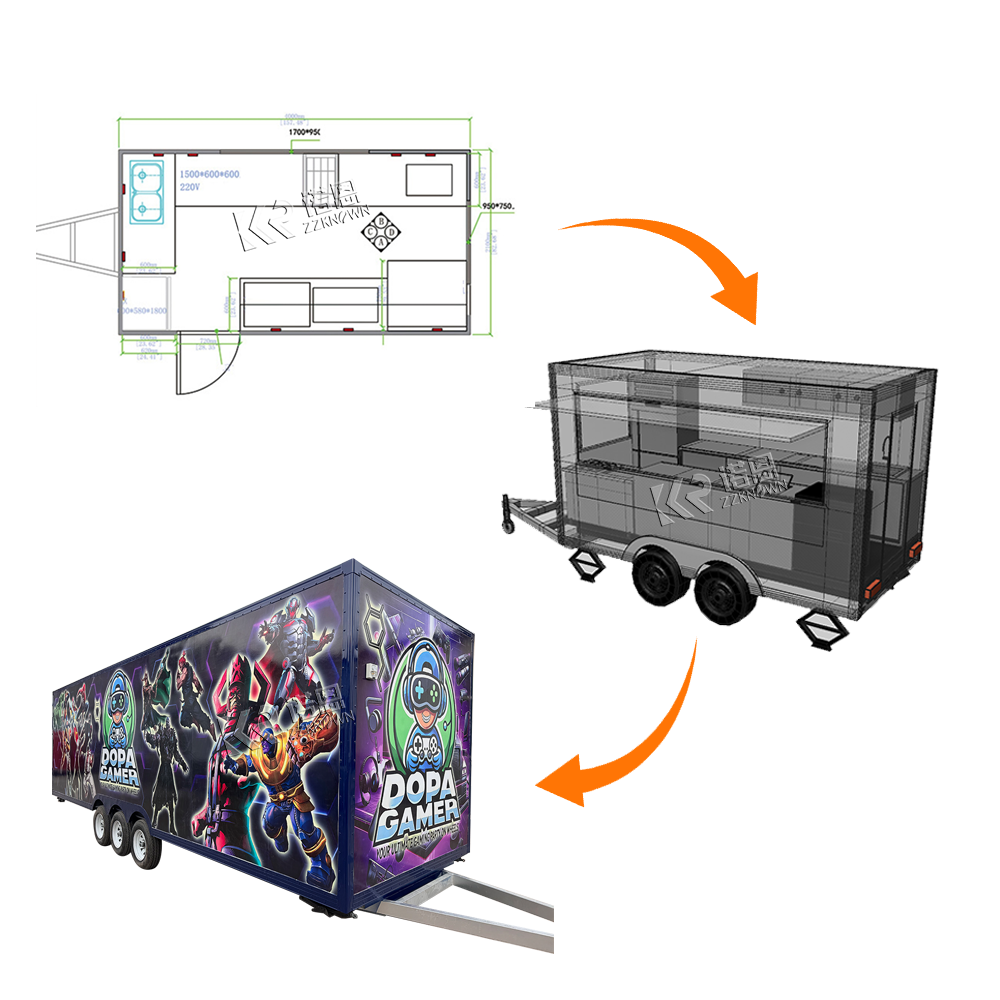 High Quality  Food Truck Pizza - đánh giá và giá Quality Food Snacks