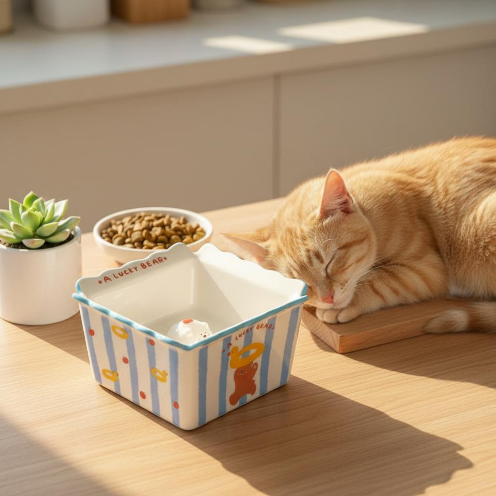 Snack Box Design Cat Bowl Easy - đánh giá và giá Food Snacks Easy
