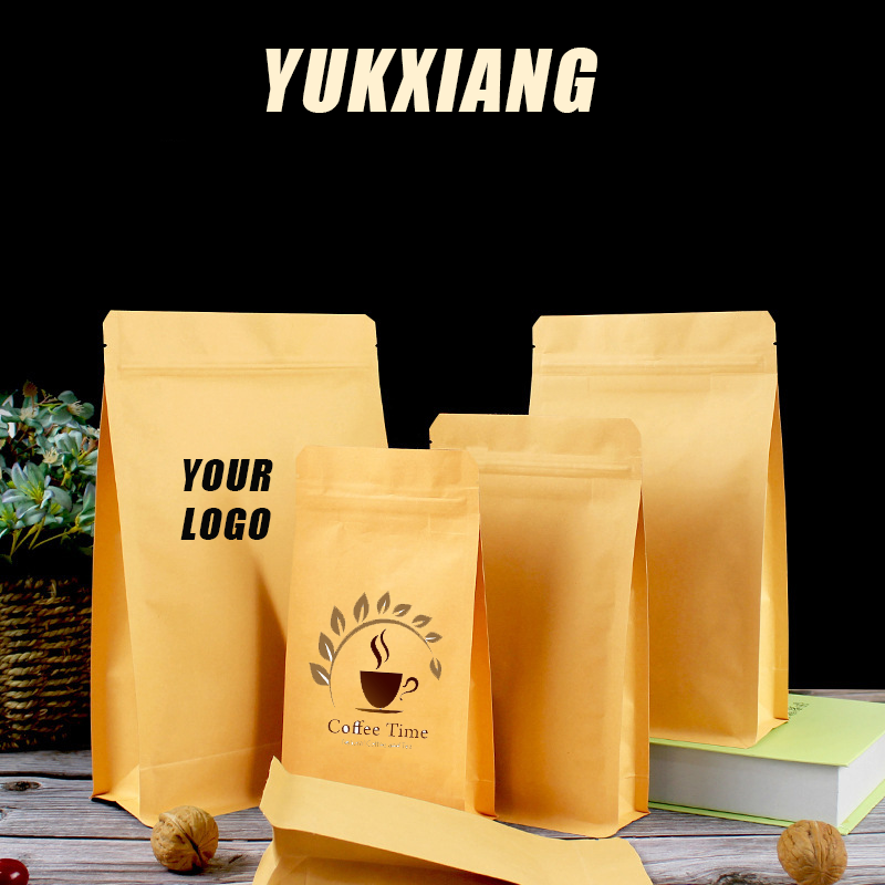 Custom Logo Kraft Paper Alumin - đánh giá và giá Logo Food Snack