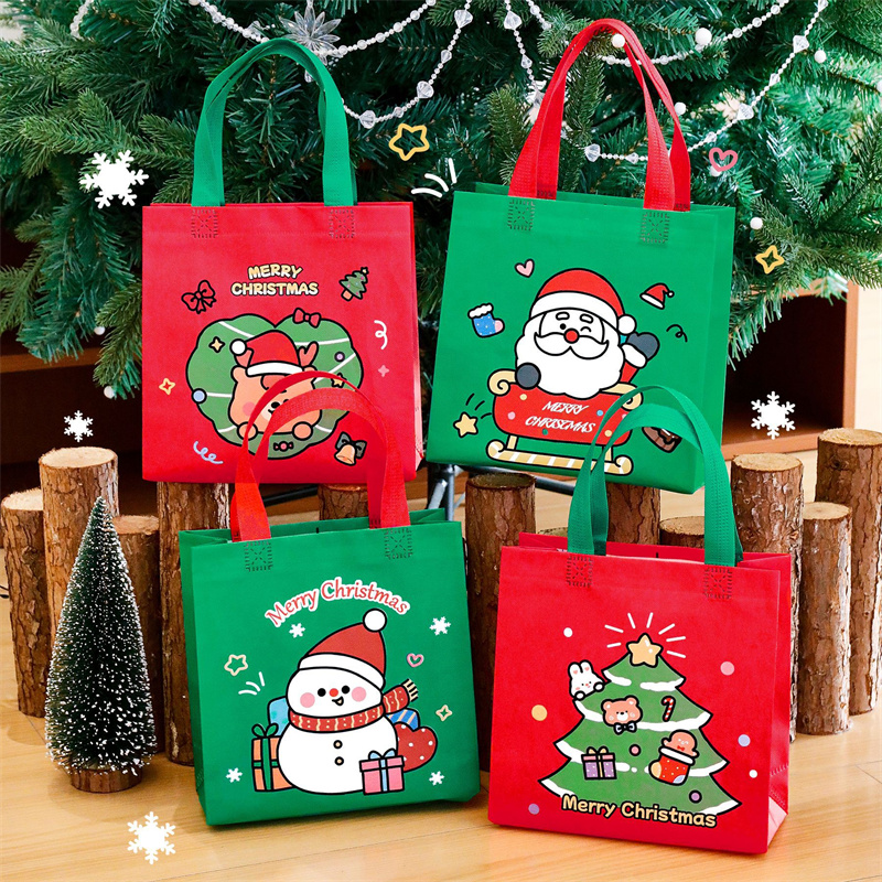8pcs Christmas Gift Bags New Y - đánh giá và giá Xmas Food Snacks