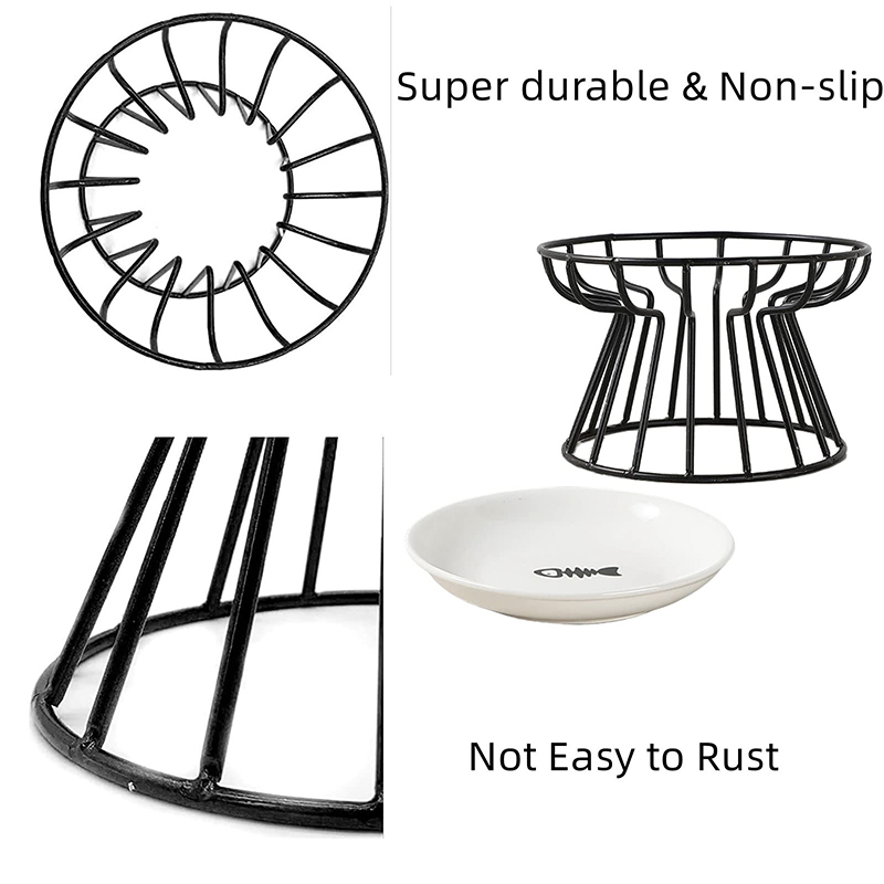 2024 New Pet Ceramic Bowl Iron - đánh giá và giá Food Snacks Easy