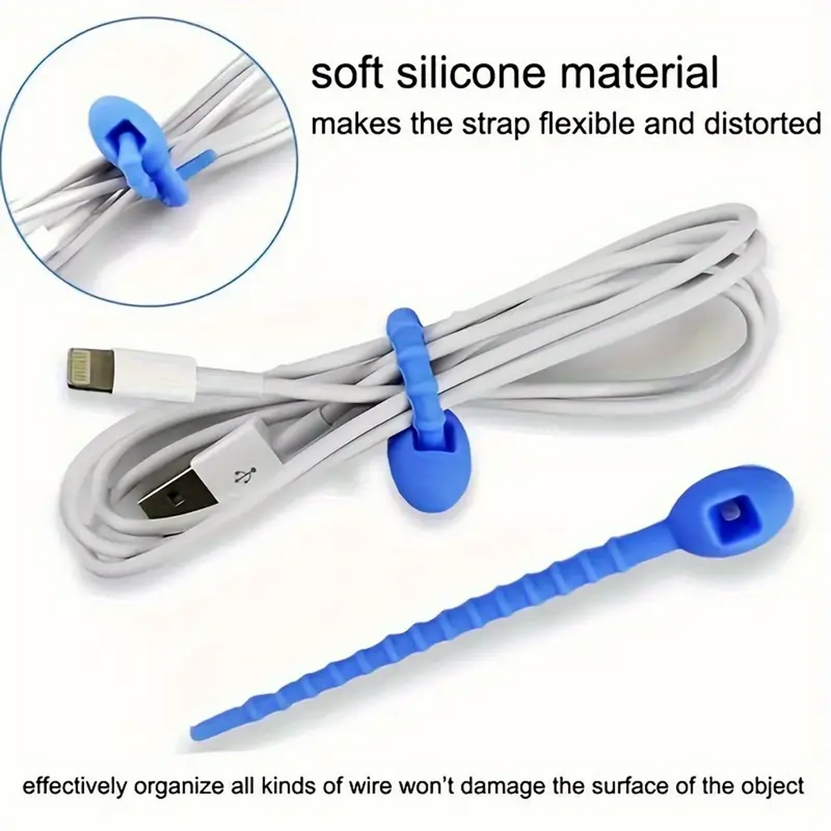 Silicone Reusable Cable Wire O - đánh giá và giá Food Z