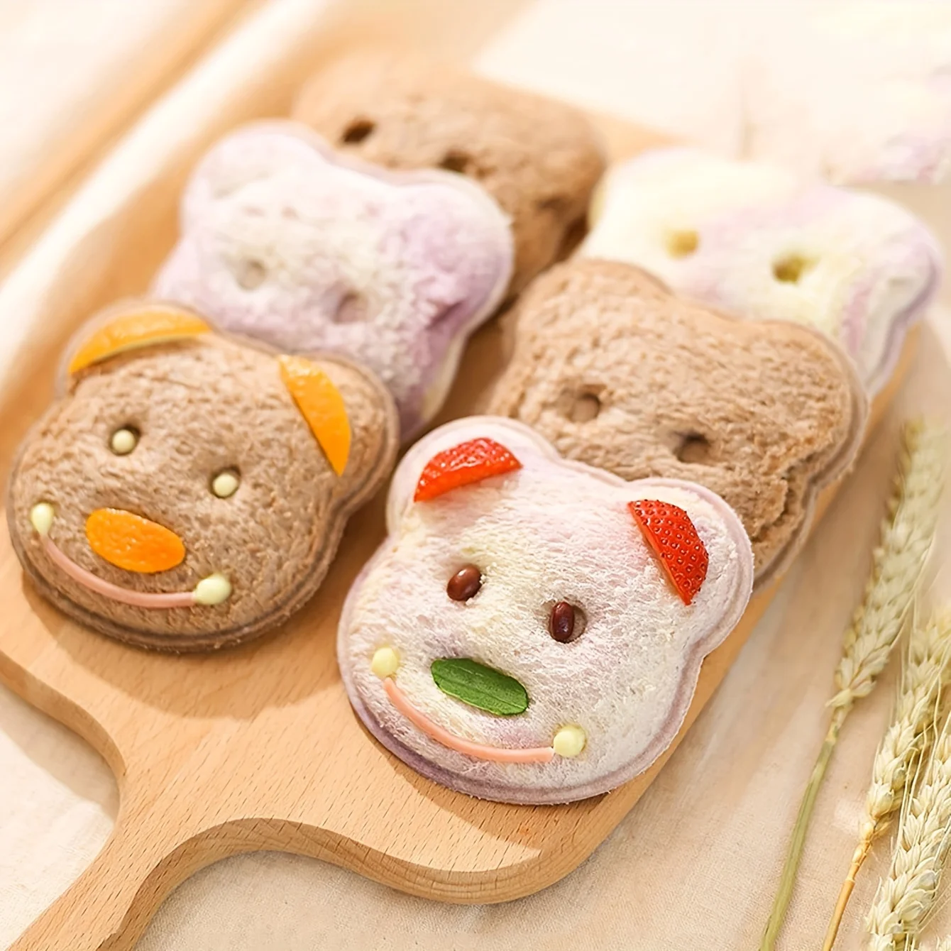 Single Cartoon Bear Shaped San - đánh giá và giá Food Snacks Easy