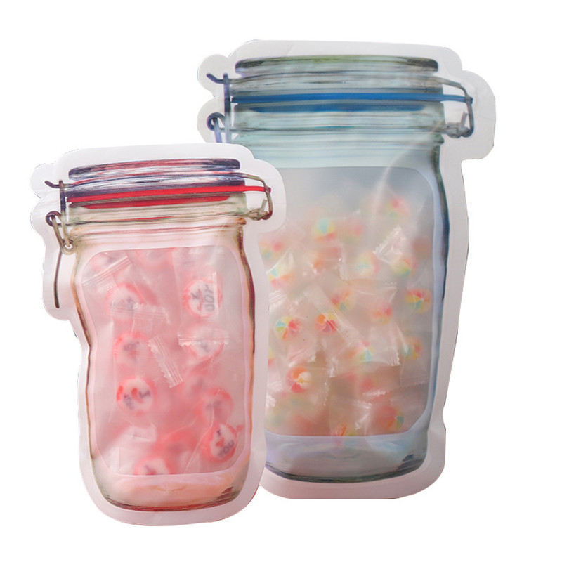50Pcs Mason Bottle Shape Thick - đánh giá và giá Food Halloween Snacks