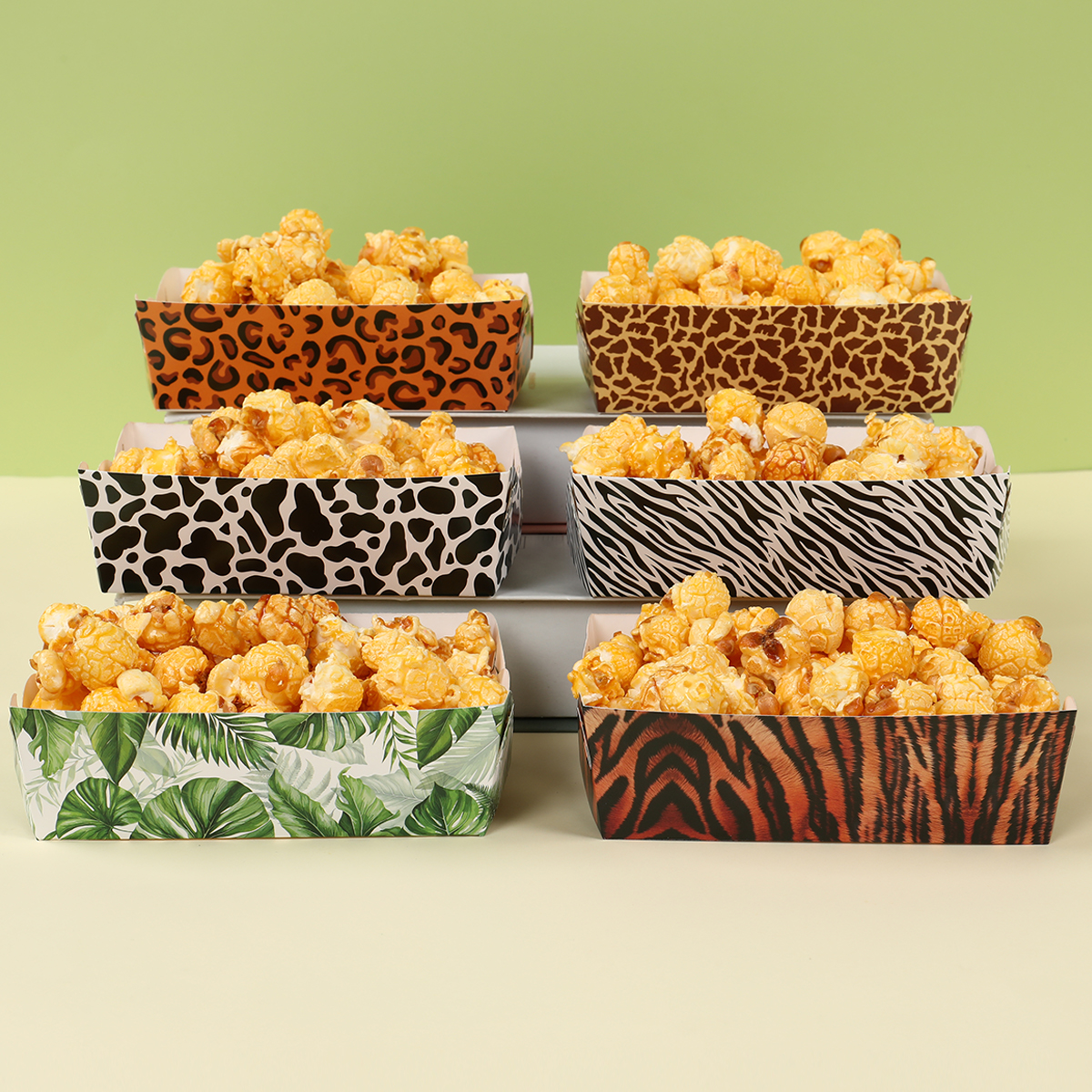 Jungle Animal Mini Snack Trays - đánh giá và giá Food Snacks For 1 Year Old