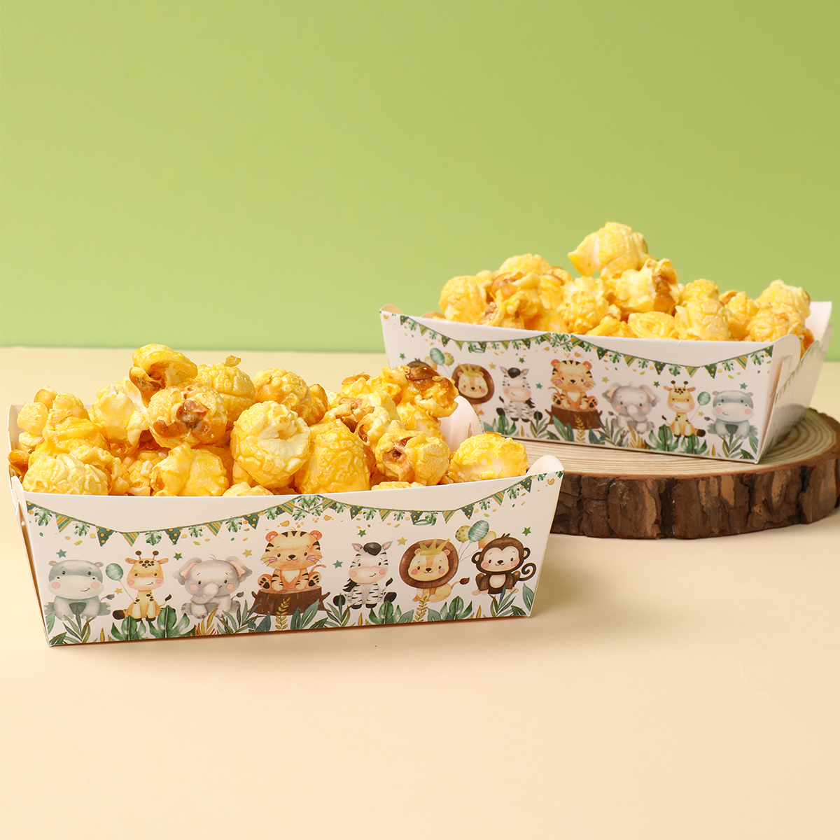 Jungle Animal Mini Snack Trays - đánh giá và giá Food Snacks For 1 Year Old