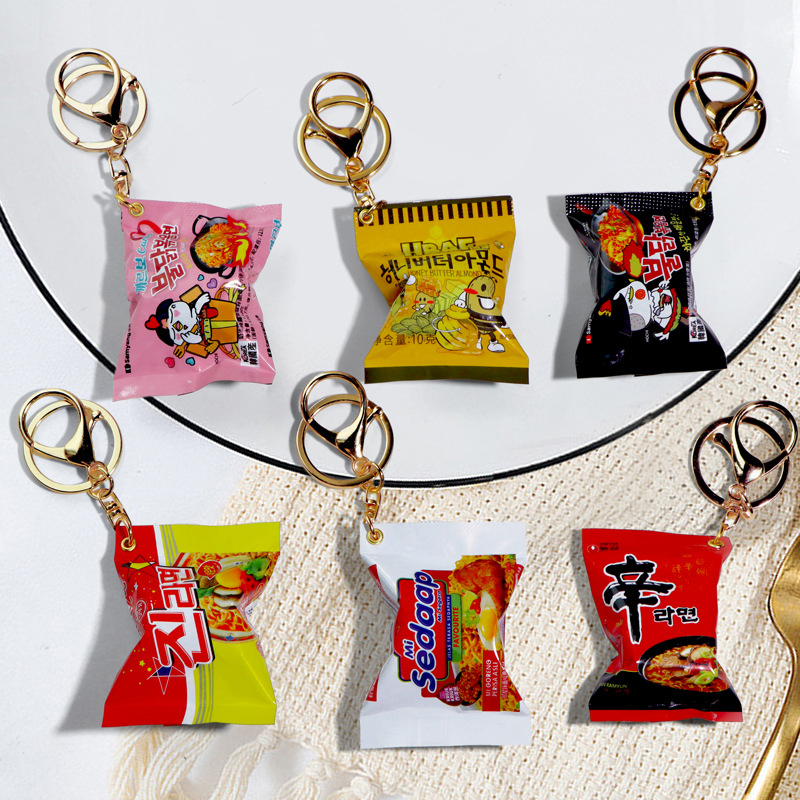 Korean Instant Noodles Keychai - đánh giá và giá Zinc Food Snacks