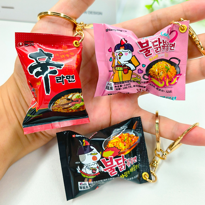 Korean Instant Noodles Keychai - đánh giá và giá Zinc Food Snacks