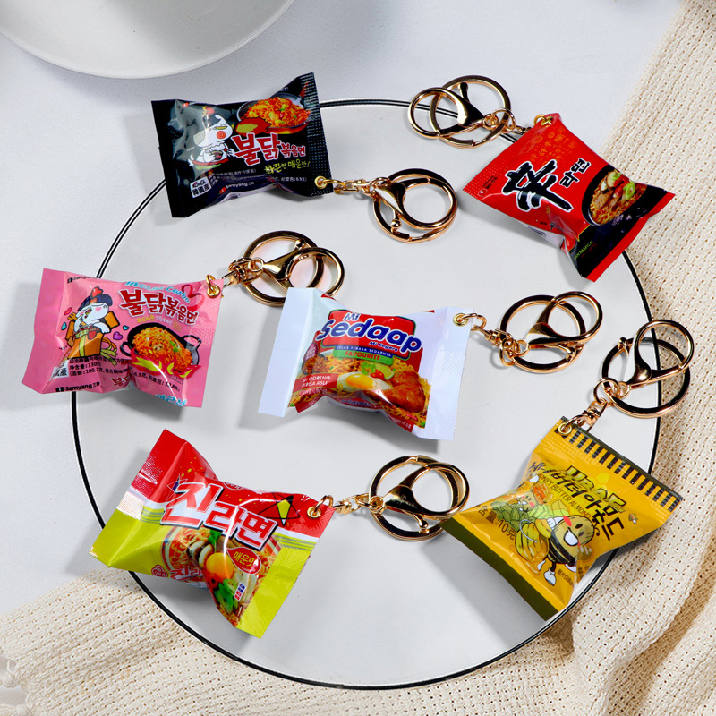 Korean Instant Noodles Keychai - đánh giá và giá Zinc Food Snacks