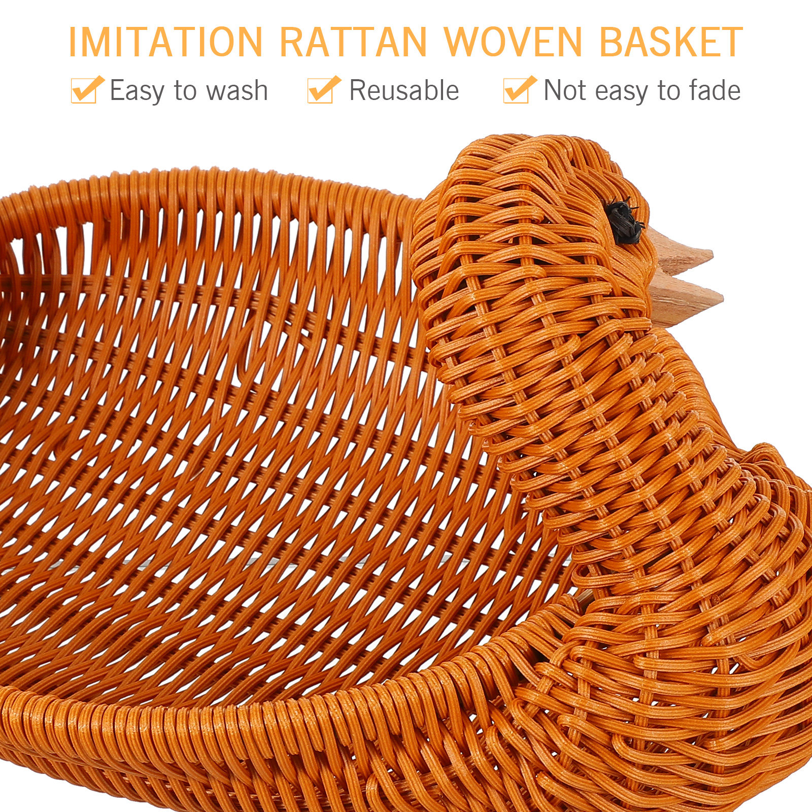 Imitation Rattan Woven Fruit B - đánh giá và giá Food Snacks Easy