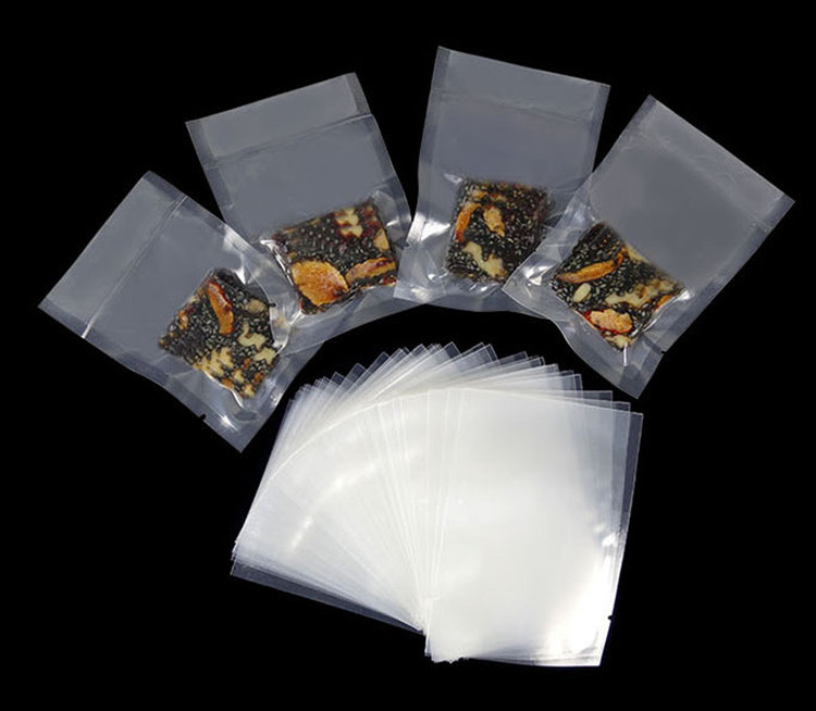 100PCS Open Top Clear Vacuum P - đánh giá và giá Logo Food Snack