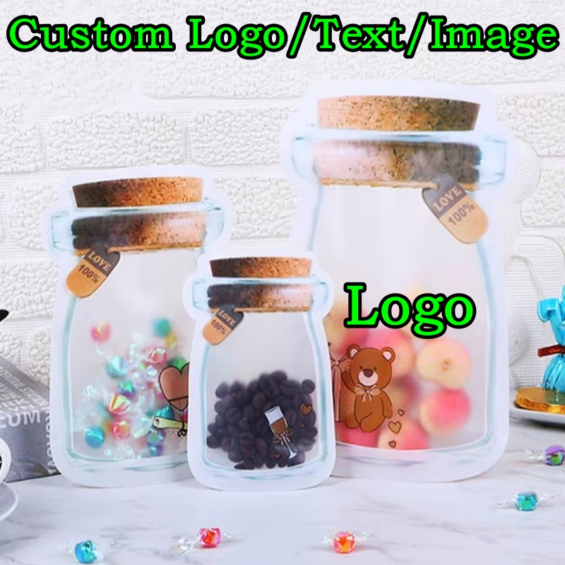 100PCS Wood Lid Mason Jar Bott - đánh giá và giá Logo Food Snack