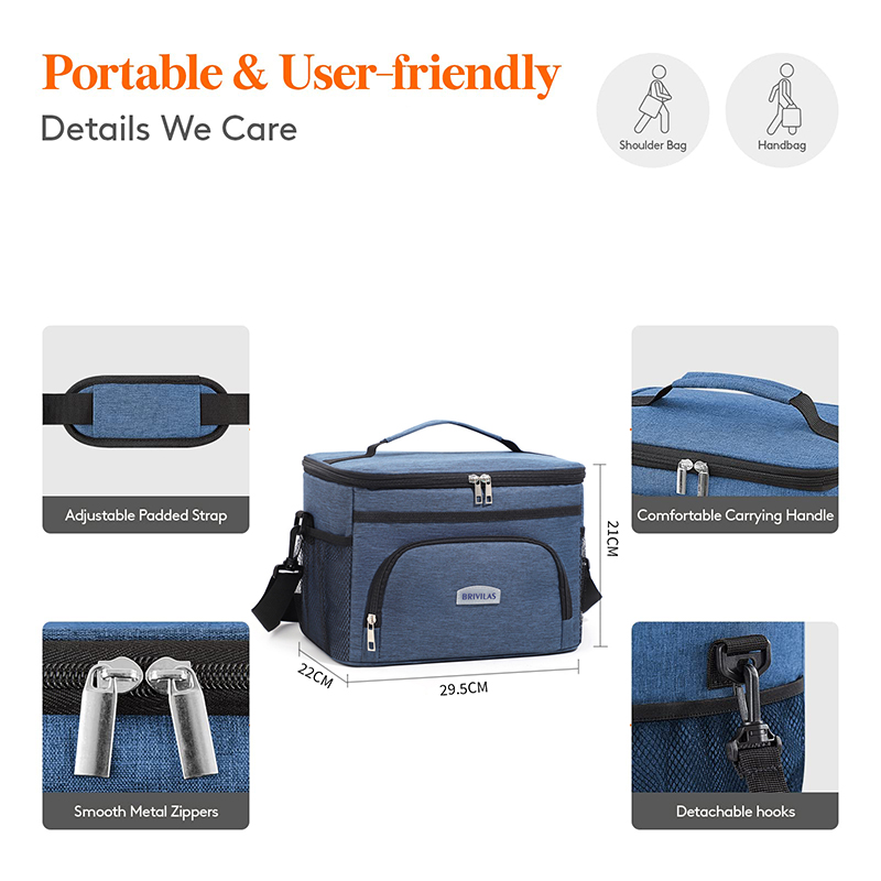 Large Capacity 25L Shoulder Lu - đánh giá và giá Food Z