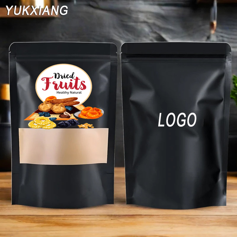 Wholesale Black Kraft Paper St - đánh giá và giá Logo Food Snack