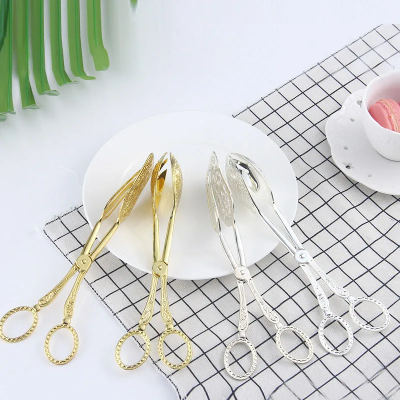 Retro European-style Cake Tong - đánh giá và giá Zinc Food Snacks