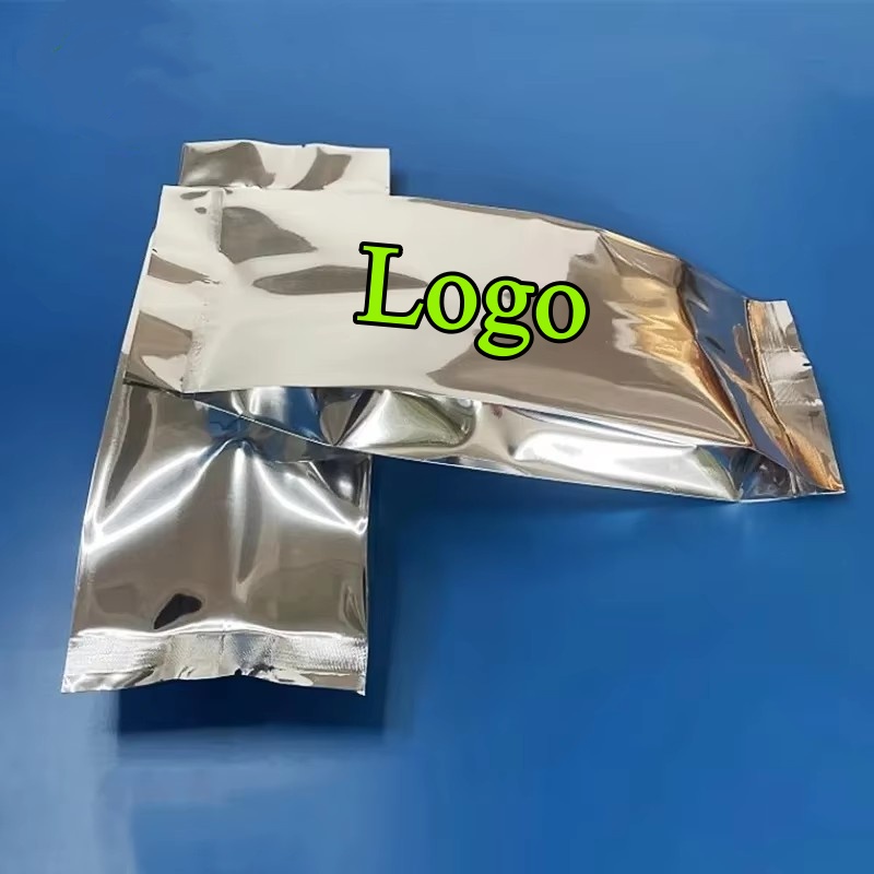 100PCS Side Gussets Glossy Sil - đánh giá và giá Logo Food Snack
